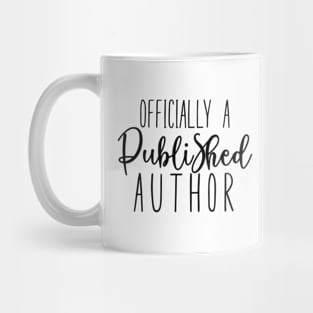 Officially a Published Author Mug